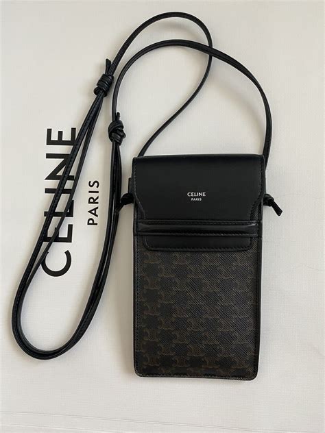 celine phone crossbody|celine crossbody triomphe.